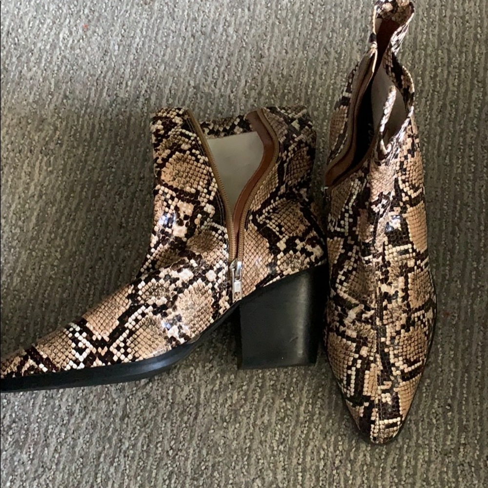 Snakeskin Boots